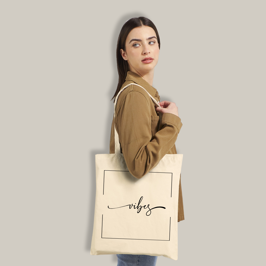 Bolsa de tela ecológica: Vibes