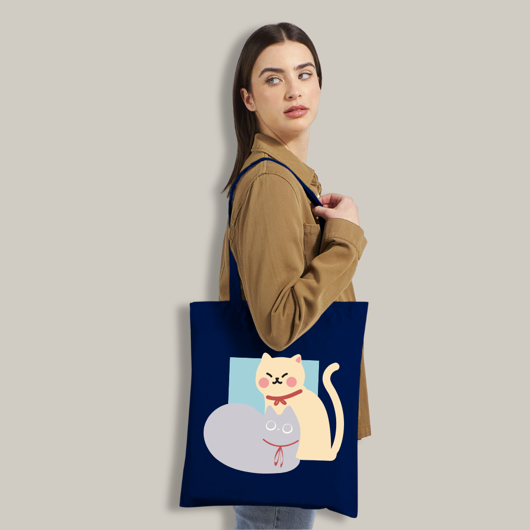 Bolsa de tela ecológica: Cat Vibes