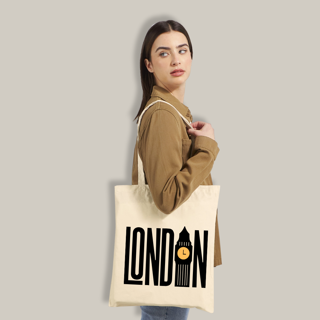 Bolsa de tela ecológica: London