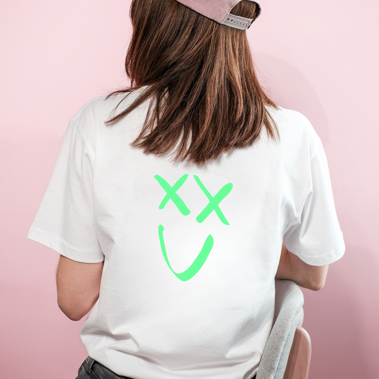 Boxy T-shirt Make Love Not War – Camiseta orgánica con mensaje