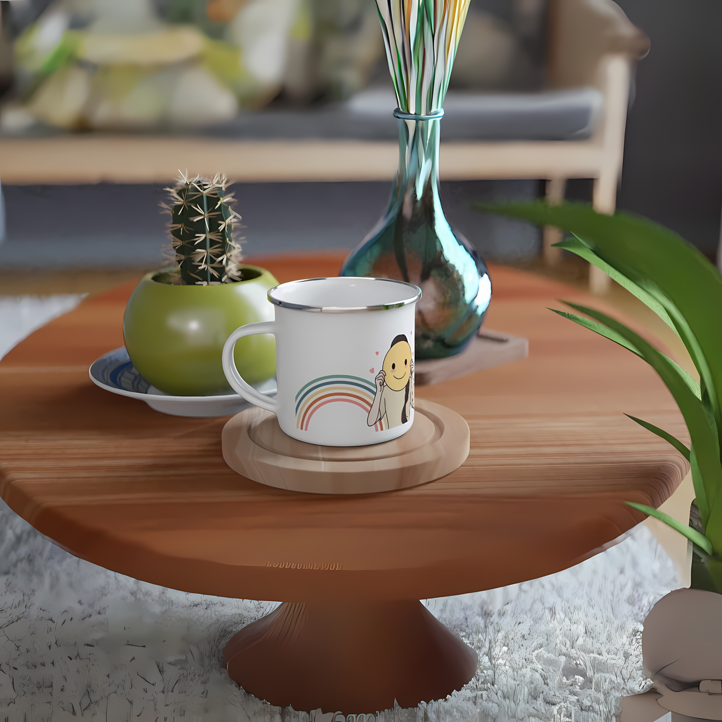 Taza Esmaltada Believe