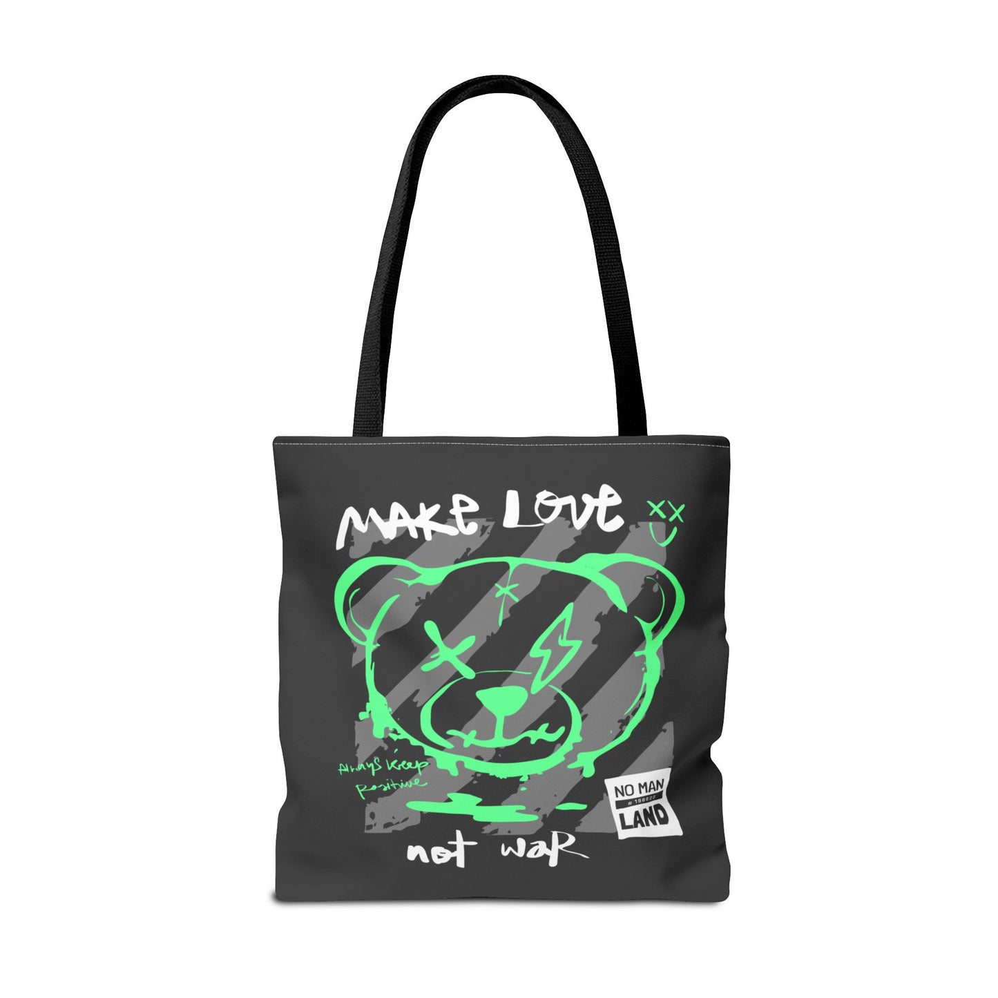 Make Love Not War — Tote Bag de protesta con estilo