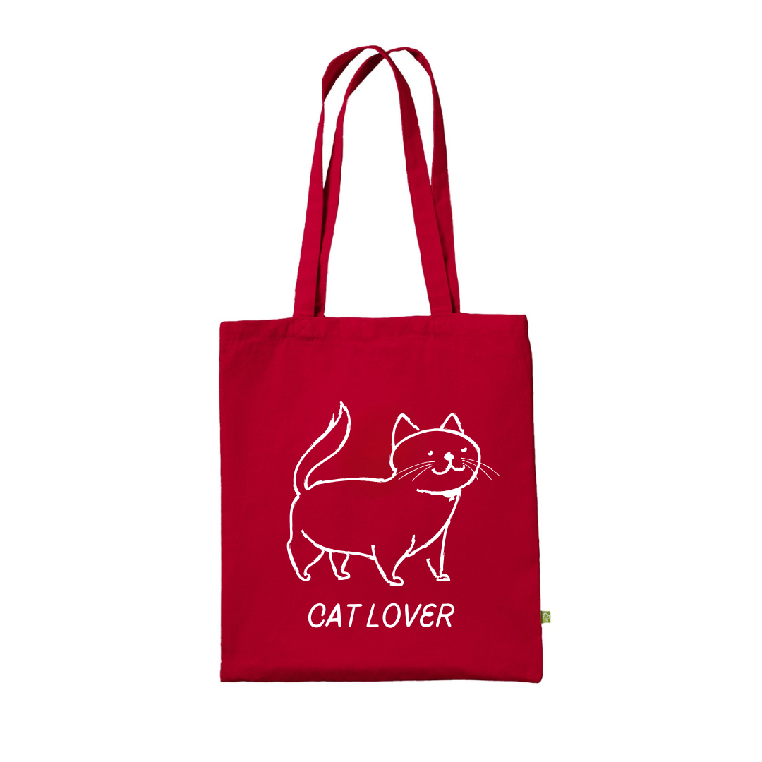 Bolsa de tela ecológica: Cat Lover