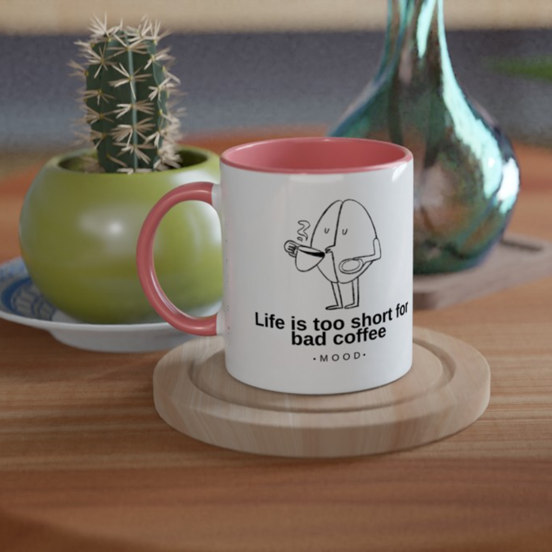 Taza de Cerámica: Life is Too Short