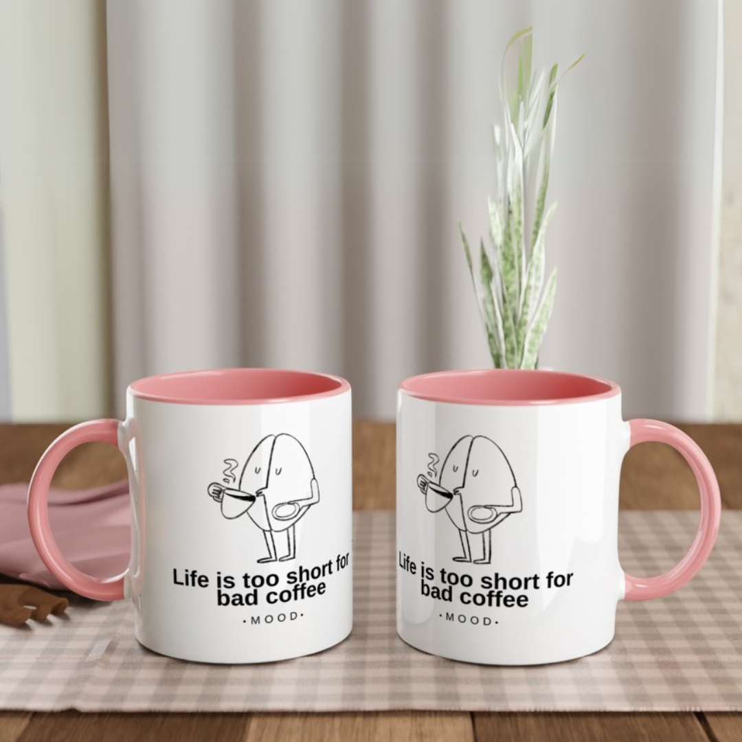 Taza de Cerámica: Life is Too Short