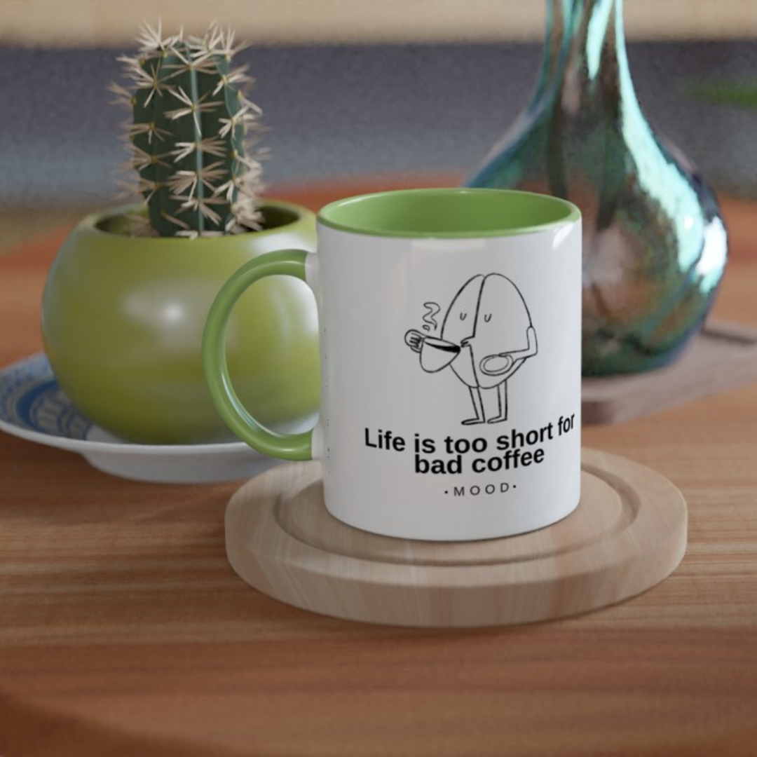 Taza de Cerámica: Life is Too Short