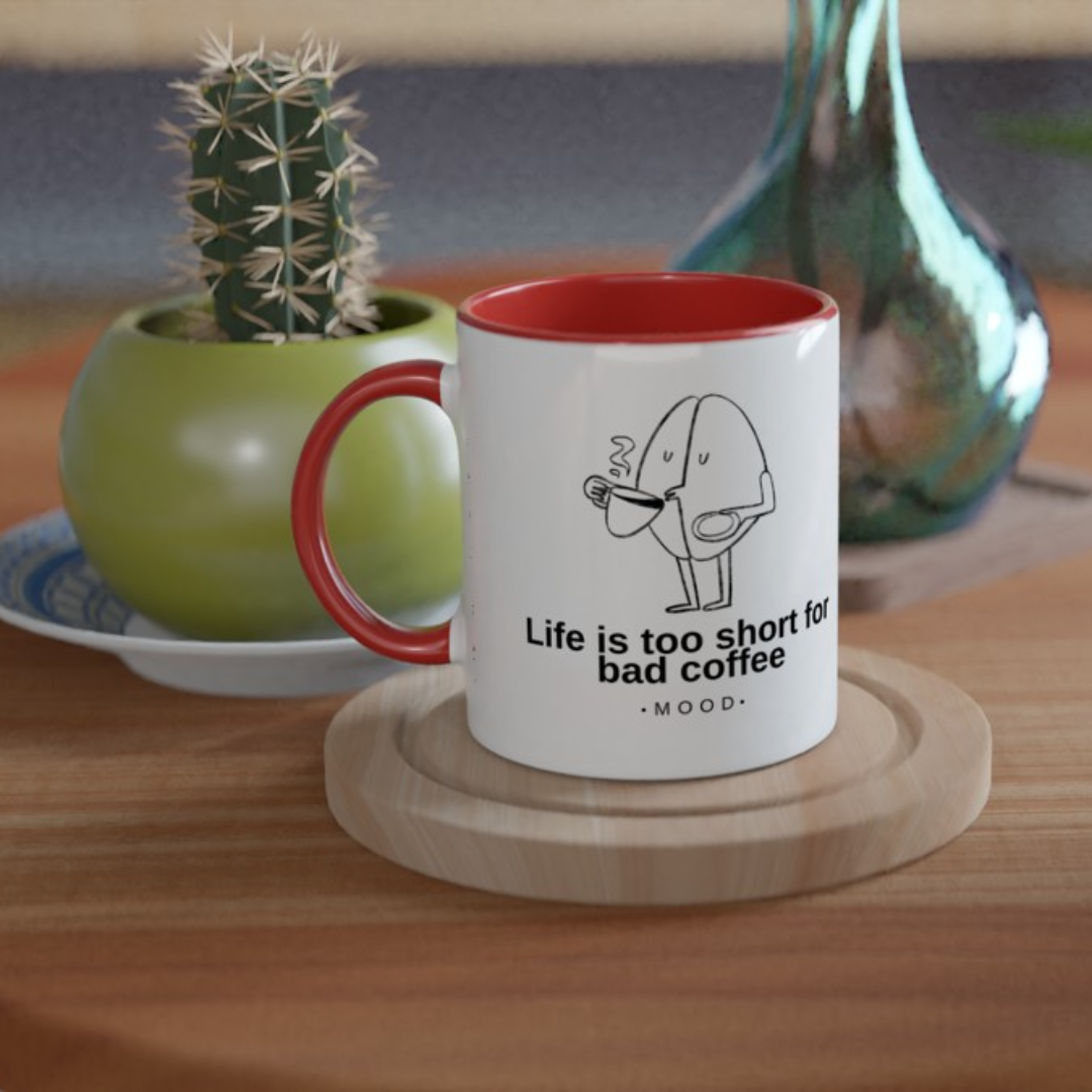 Taza de Cerámica: Life is Too Short