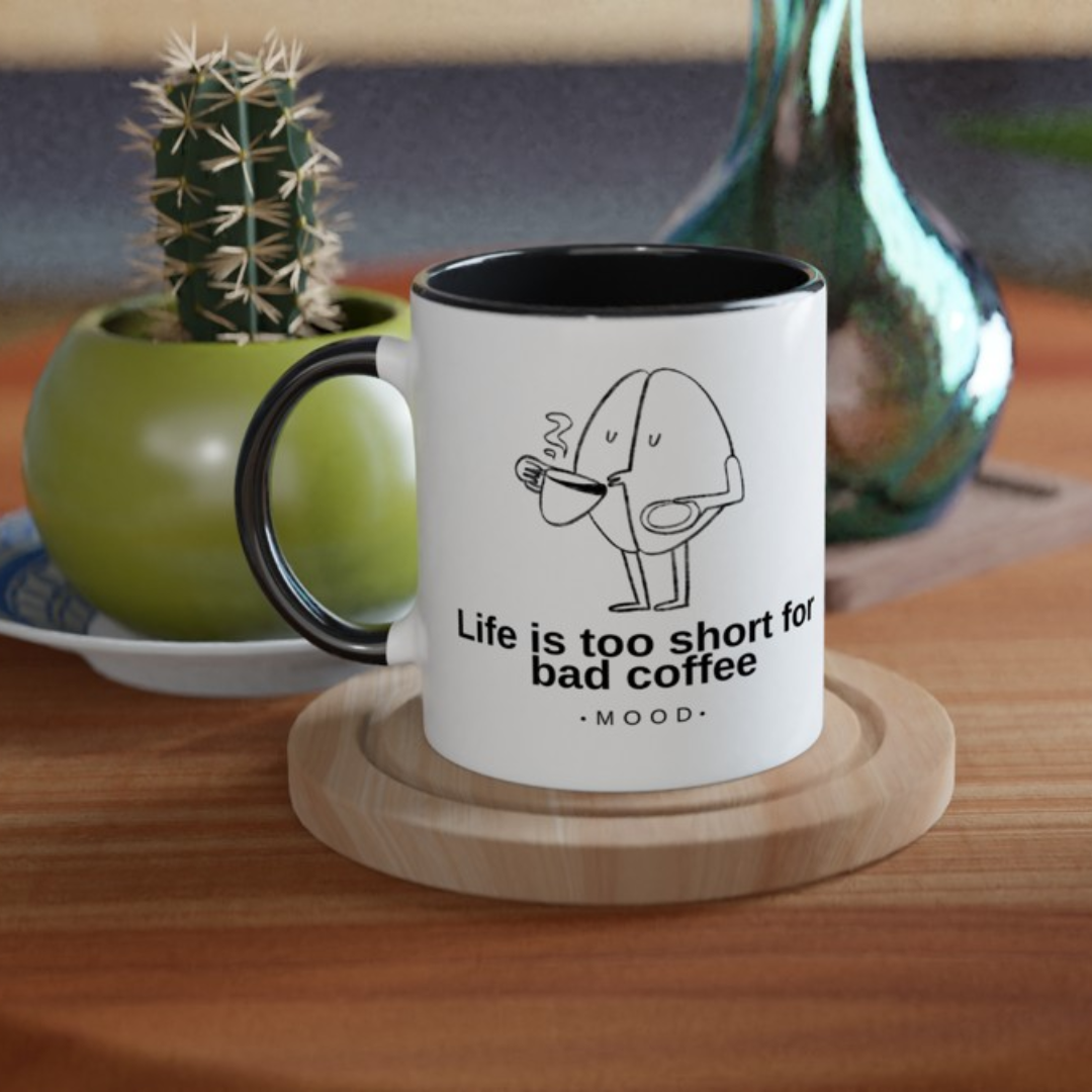 Taza de Cerámica: Life is Too Short