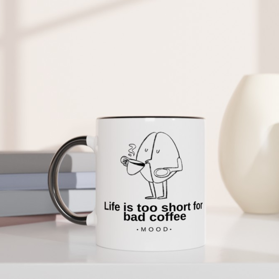 Taza de Cerámica: Life is Too Short