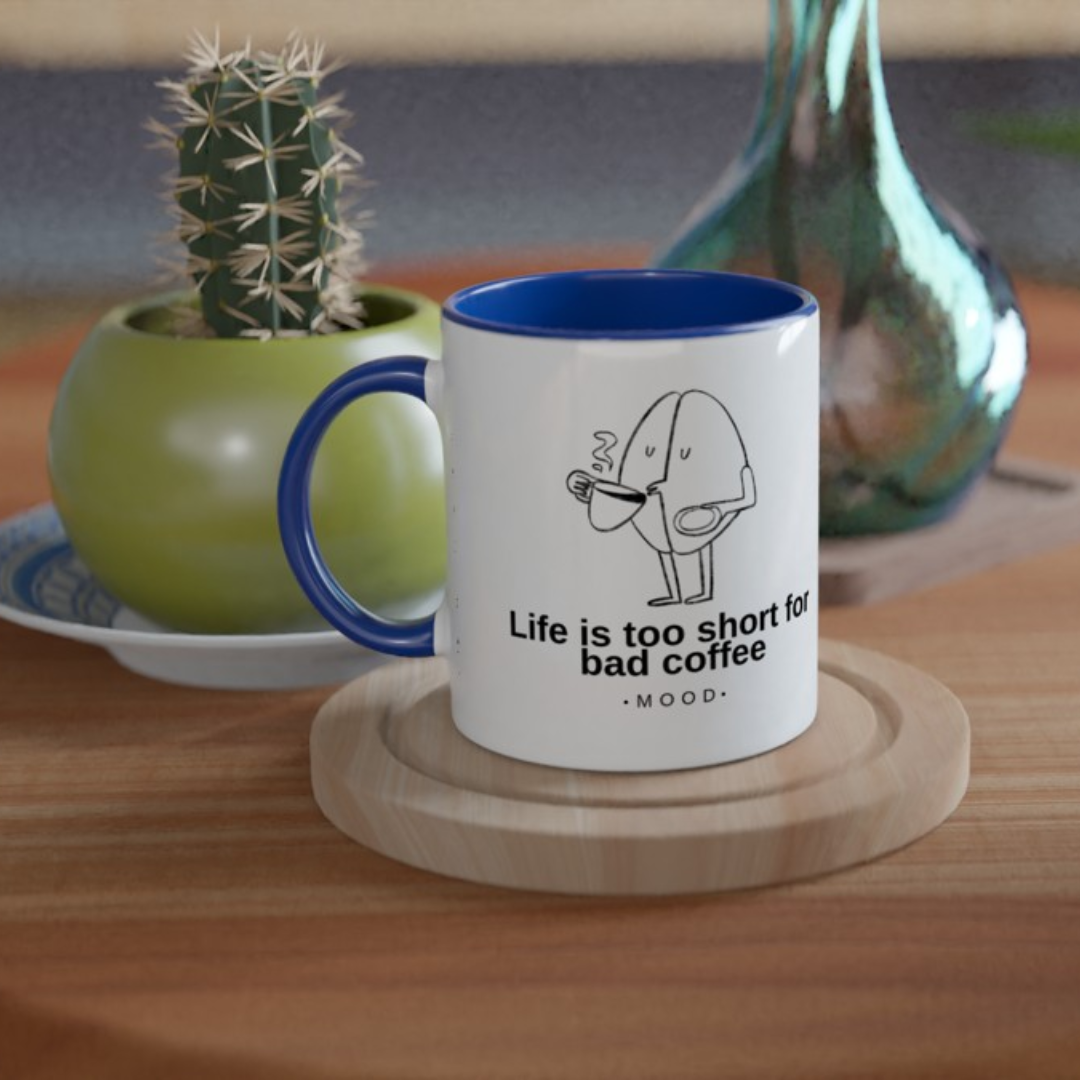 Taza de Cerámica: Life is Too Short