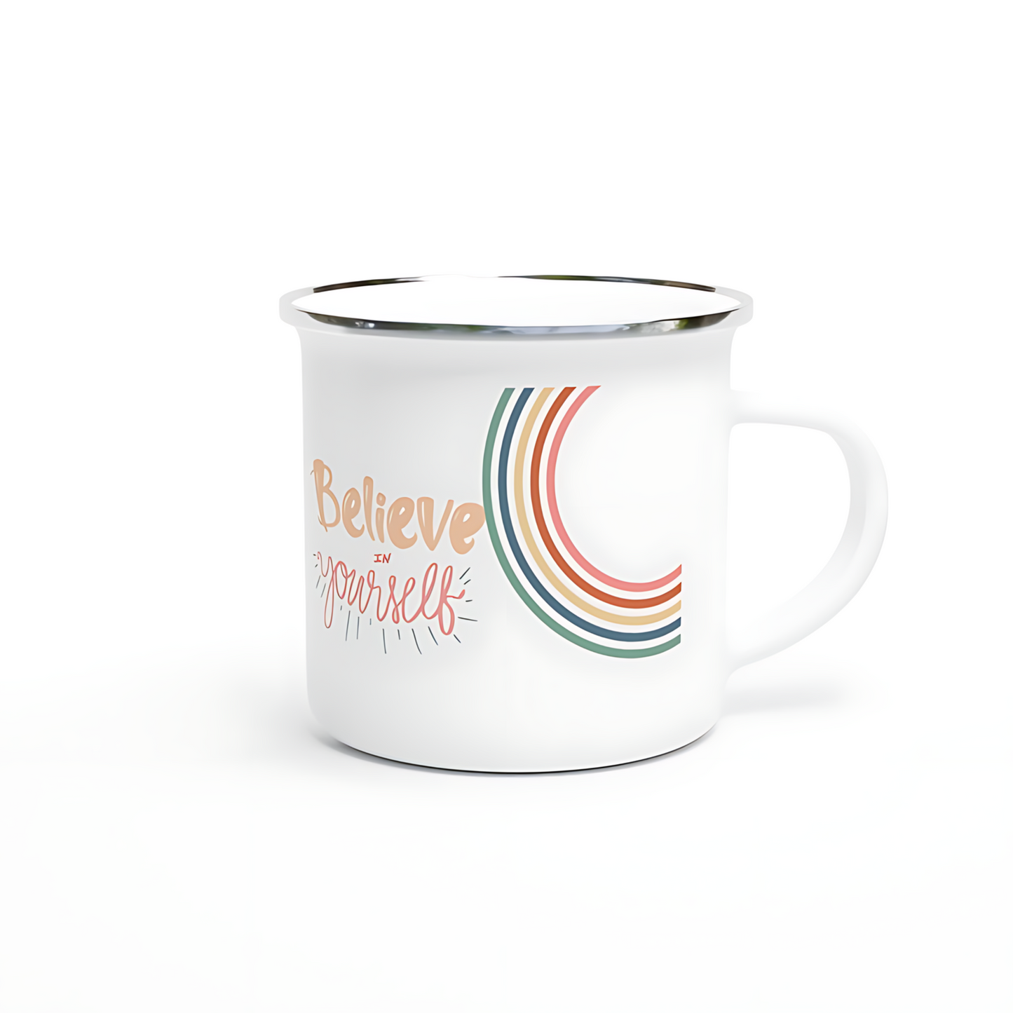 Taza Esmaltada Believe