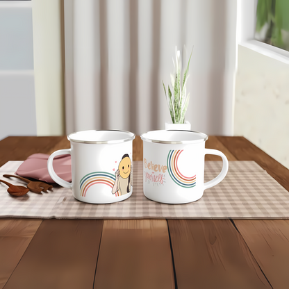 Taza Esmaltada Believe