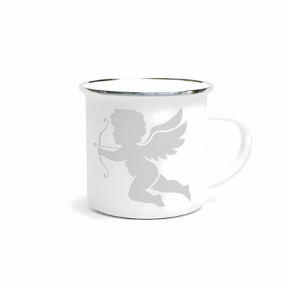 Taza Esmaltada Cupido