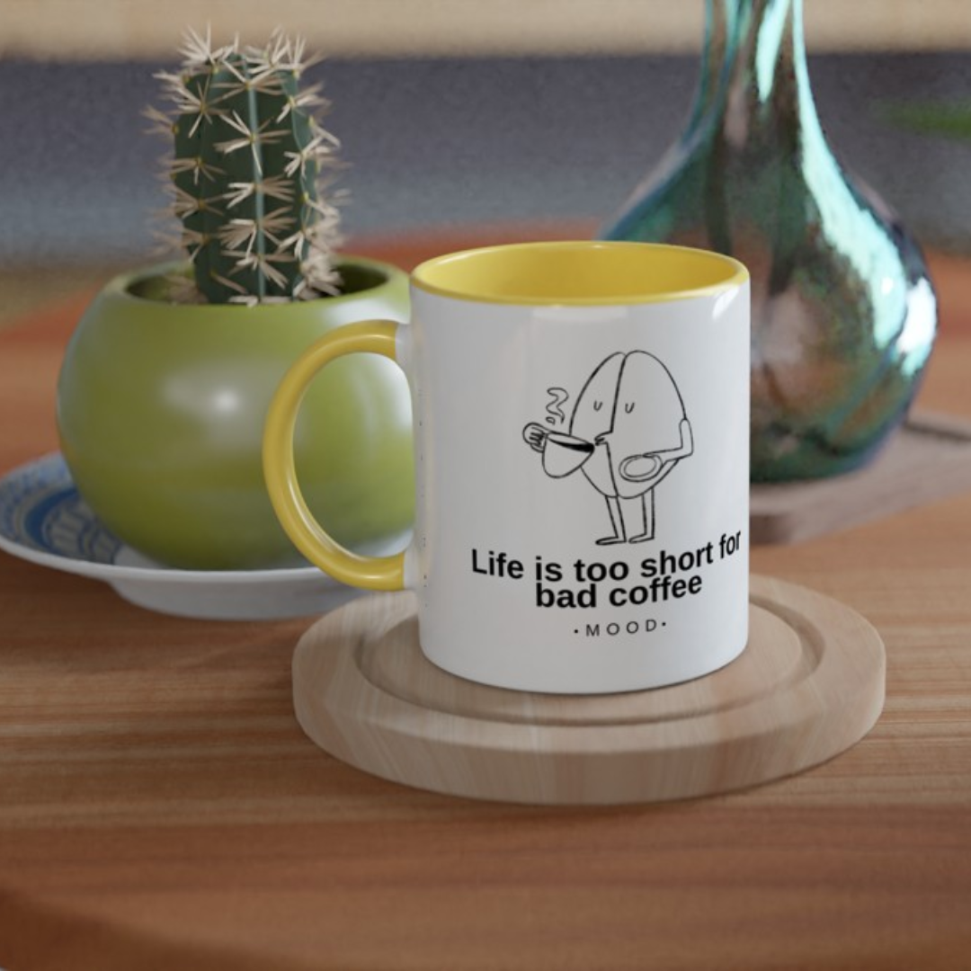 Taza de Cerámica: Life is Too Short