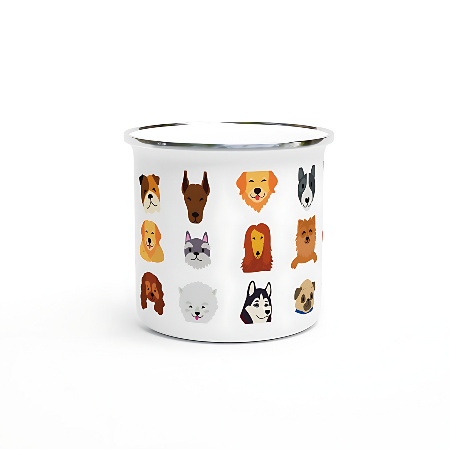 Taza Esmaltada Dogs