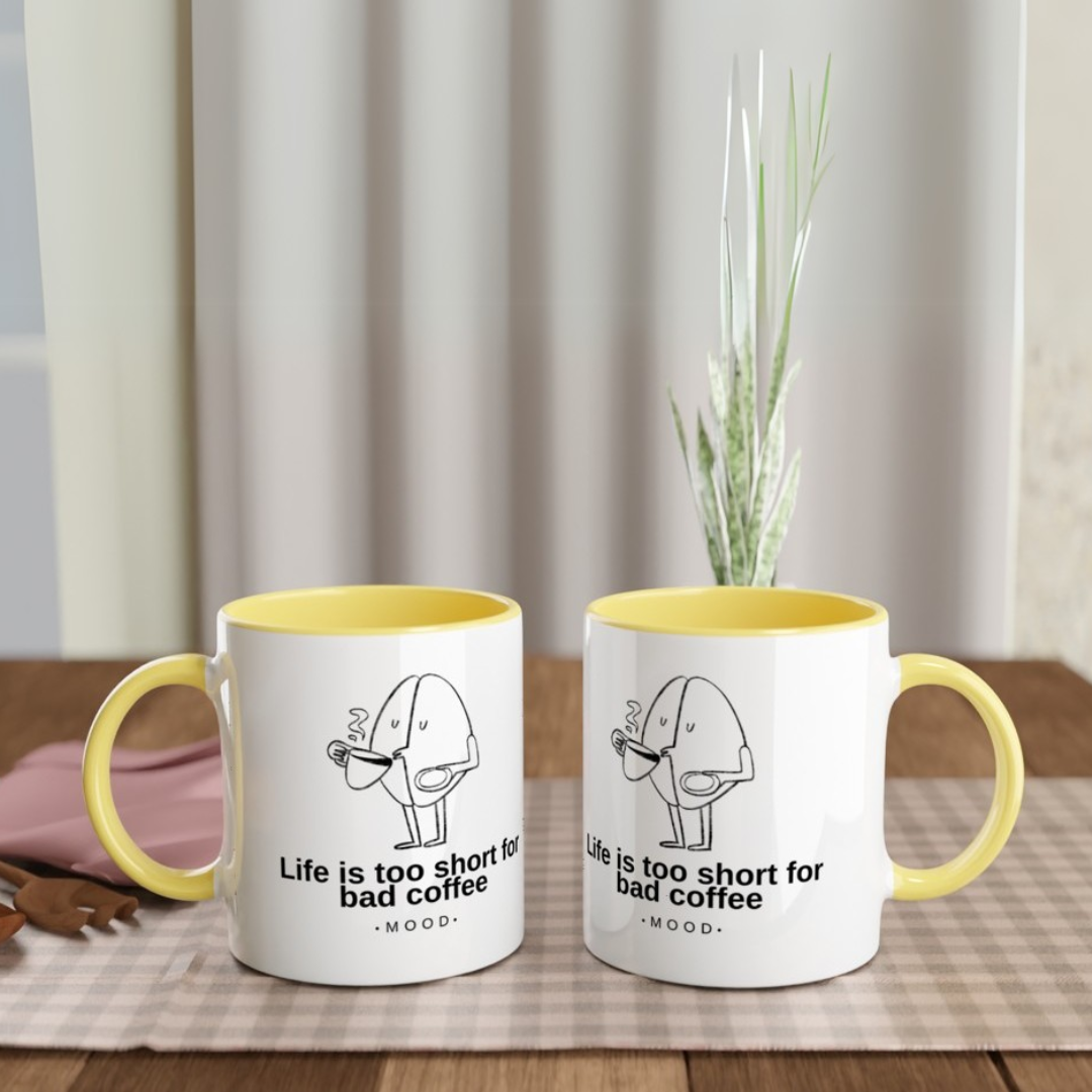 Taza de Cerámica: Life is Too Short