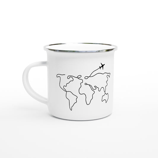 Taza Esmaltada Viaje