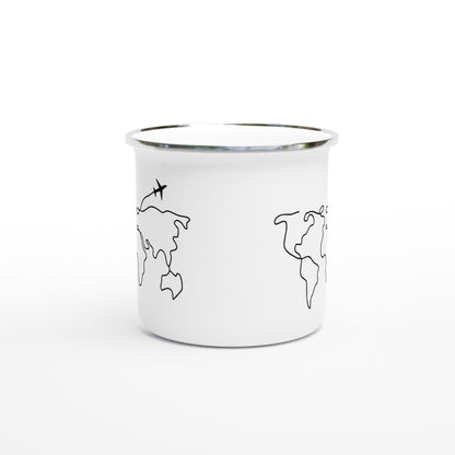 Taza Esmaltada Viaje