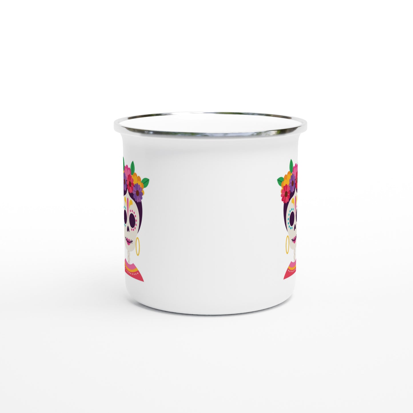 Taza Esmaltada Catrina Cute