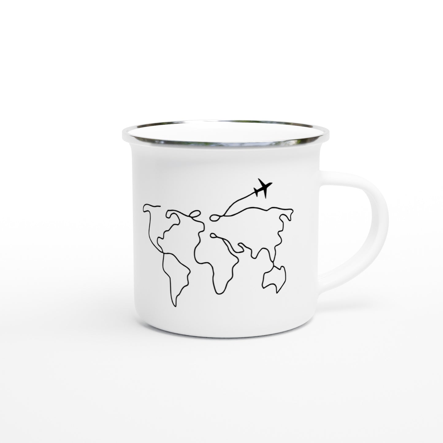 Taza Esmaltada Viaje