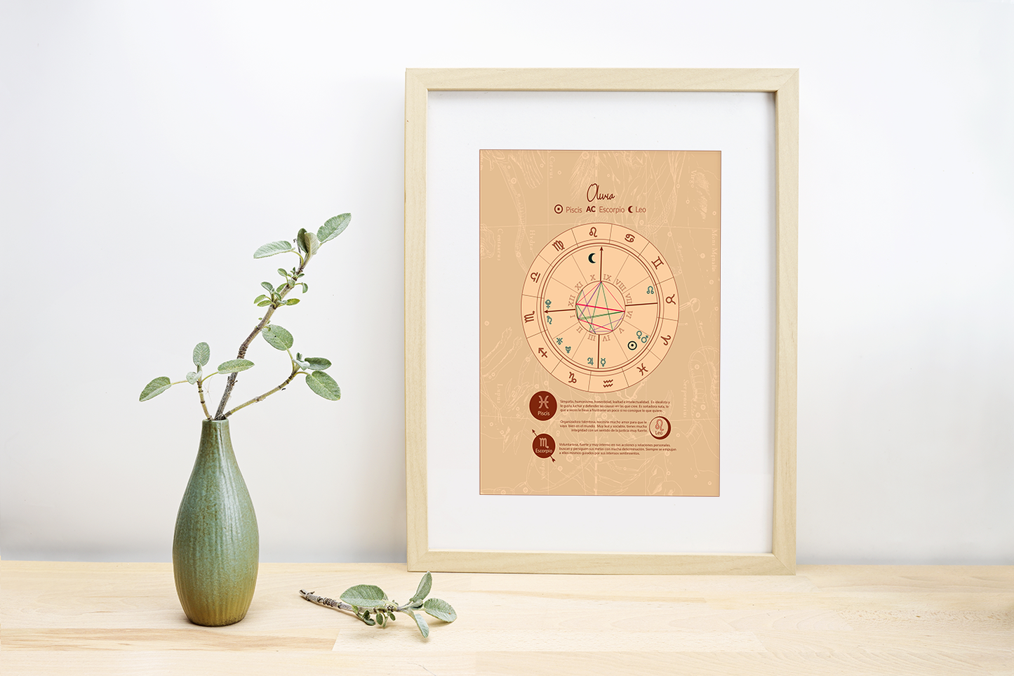 Carta Natal Vintage
